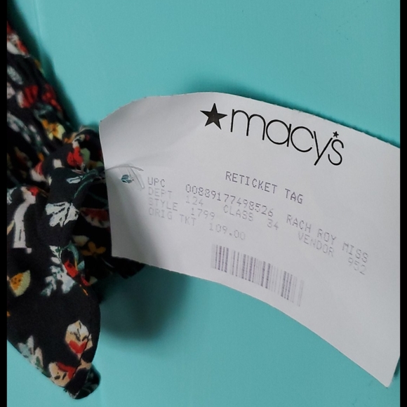 Rachel by Rachel Roy Floral Blouson Dress - Picture 12 of 16